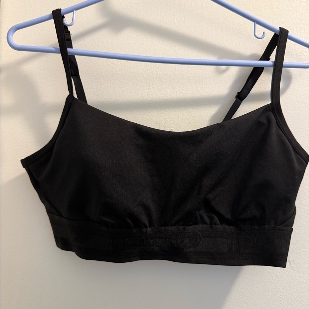 PINK Victoria's Secret Classic Black Sports Bra